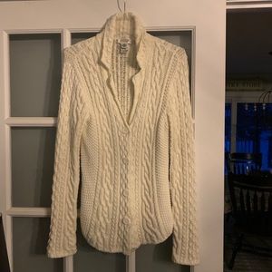 Talbots button down sweater cardigan
